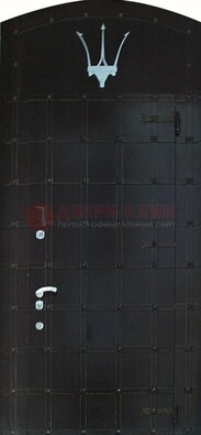 Металлическая арочная дверь ДА-22 высокого качества в Твери