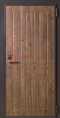 Прочная металлическая дверь с МДФ ДМ-68 в Твери