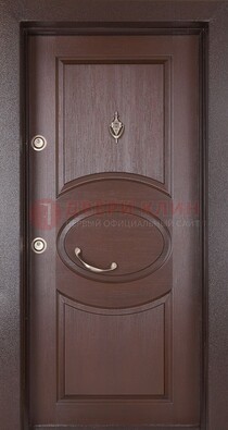 Железная дверь с массивом дуба в стиле классика ДМД-55 в Твери