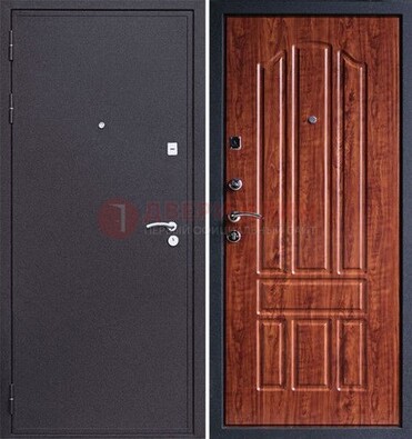 Темная стальная дверь с порошковым напылением ДП-188 в Твери