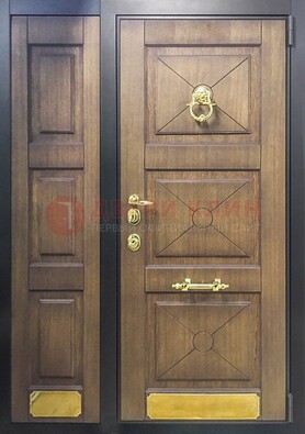 Парадная дверь с декоративными элементами ДПР-27 на дачу в Твери
