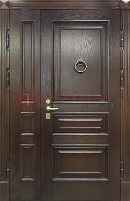 Полуторная металлическая дверь с виноритом ДВТ-253 в Твери